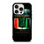 UM MIAMI HURRICANES NFL THUNDER iPhone 15 Pro Case
