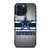DALLAS COWBOYS NFL LOGO SILVER CARBON iPhone 15 Pro Max Case