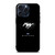 FORD MUSTANG LOGO BLACK iPhone 15 Pro Max Case