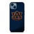 AUBURN TIGERS LOGO UNIVERSITY FOOTBALL TEAM iPhone 14 Case