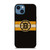 BOSTON BRUINS HOECKY TEAM EMBLEM iPhone 14 Case