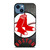 BOSTON RED SOX BASEBALL METAL LOGO iPhone 14 Case