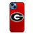 GEORGIA BULLDOGS INITIAL iPhone 14 Case