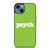GREEN PSYCH iPhone 14 Case