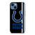 INDIANAPOLIS COLTS STRIPS LOGO NFL FOOTBALL iPhone 14 Case