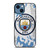 MANCHESTER CITY FOOTBALL ART LOGO iPhone 14 Case