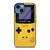NINTENDO GAME BOY YELLOW iPhone 14 Case