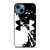 UNDER ARMOUR BLACK WHITE iPhone 14 Case