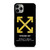 OFF WHITE YELLOW LOGO X APPLE iPhone 11 Pro Max Case