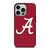 ALABAMA CRIMSON TIDE INITIAL iPhone 14 Pro Case