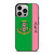 ALPHA KAPPA GREEN NEW iPhone 14 Pro Case