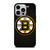 BOSTON BRUINS REEBOK HOCKEY TEAM iPhone 14 Pro Case