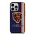 CHICAGO BEARS STRIPS ICON iPhone 14 Pro Case