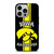 IOWA HAWKEYES STRIPS LOGO FOOTBALL TEAM iPhone 14 Pro Case