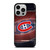 MONTREAL CANADIENS LOGO ICE HOCKEY iPhone 14 Pro Case