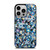 TAKASHI MURAKAMI FLOWERS BLUE iPhone 14 Pro Case