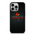 UNIVERSITY OF LOUISVILLE CARDINALS FOOTBALL LOGO MASCOT iPhone 14 Pro Case