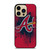 ATLANTA BRAVES MLB LOGO INITIAL iPhone 14 Pro Max Case