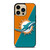 MIAMI DOLPHINE LOGO MASCOT iPhone 14 Pro Max Case