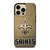 NEW ORLEANS SAINTS LOGO AND BACKGROUND iPhone 14 Pro Max Case