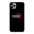 PUMA LOGO RED BLOCK iPhone 11 Pro Max Case