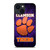 CLEAMSON TIGERS FOOTBALL LOGO PURPLE iPhone 14 Plus Case