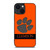 CLEMSON TIGERS UNIVERSITY PAW LOGO iPhone 14 Plus Case
