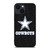 DALLAS COWBOYS FOOTBALL BLACK WALL iPhone 14 Plus Case