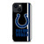 INDIANAPOLIS COLTS STRIPS LOGO NFL FOOTBALL iPhone 14 Plus Case