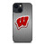 WISCONSIN BADGER EMBLEM iPhone 14 Plus Case