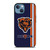 CHICAGO BEARS STRIPS ICON iPhone 13 Case