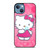 HELLO KITTY CUTE PINK iPhone 13 Case