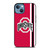 OHIO STATE FOOTBALL TEAM LOGO iPhone 13 Case