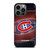 MONTREAL CANADIENS LOGO ICE HOCKEY iPhone 13 Pro Case