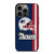 NEW ENGLAND PATRIOTS STRIPS HELMET iPhone 13 Pro Case