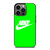 NIKE LOGO IN GREEN iPhone 13 Pro Case