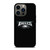 PHILADELPHIA EAGLES LOGO BLACK iPhone 13 Pro Case
