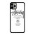 STUSSY LOGO iPhone 11 Pro Max Case