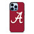 ALABAMA CRIMSON TIDE INITIAL iPhone 13 Pro Max Case