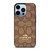 COACH NEW YORK PATTERN BROWN iPhone 13 Pro Max Case