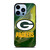 GREEN BAY PACKERS ART FOOTBALL iPhone 13 Pro Max Case
