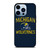 MICHIGAN WOLVERINES FOOTBALL HELMET iPhone 13 Pro Max Case