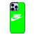 NIKE LOGO IN GREEN iPhone 13 Pro Max Case