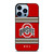 OHIO STATE BUCKEYES UNIVERSITY FOOTBALL LOGO iPhone 13 Pro Max Case