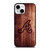 ATLANTA BRAVES LOGO WOOD INITIAL iPhone 13 Mini Case