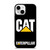 CAT CATERPILLAR BLACK LOGO iPhone 13 Mini Case