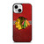CHICAGO BLACK HAWKS RED LOGO iPhone 13 Mini Case
