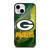 GREEN BAY PACKERS ART FOOTBALL iPhone 13 Mini Case