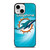 MIAMI DOLPHINS NFL FOOTBALL TEAM iPhone 13 Mini Case MIAMI DOLPHINS NFL FOOTBALL TEAM iPhone 13 Mini Case