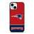 NEW ENGLAND PATRIOTS STRIPS FOOTBALL LOGO iPhone 13 Mini Case